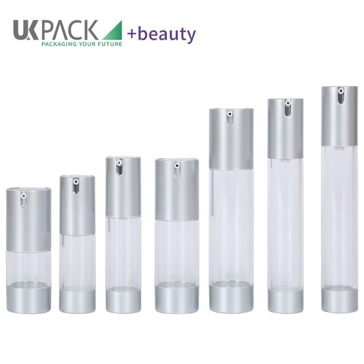 Botella airless cosmética de AS con bomba de 15 ml, 20 ml, 30 ml, 35 ml y 50 ml - imagen 2