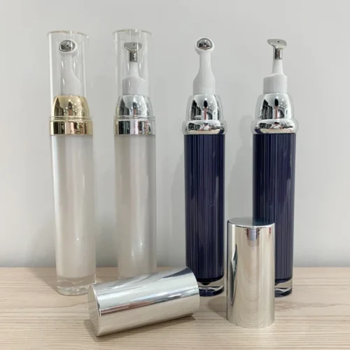 15ml Airless Eye Cream Bottle With Metal Massager Tip - vista 1