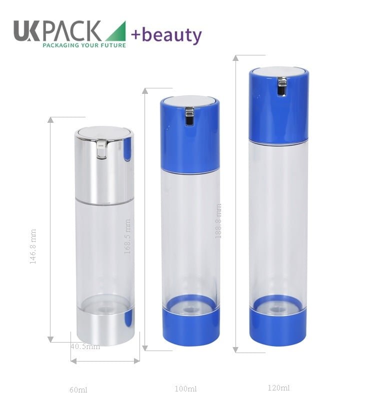 Botella airless de AS con bomba de 80 ml, 100 ml y 120 ml - imagen 2