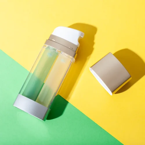 AS Plastic Dual Chamber Airless Bottle 15ml and 15ml - vista 1
