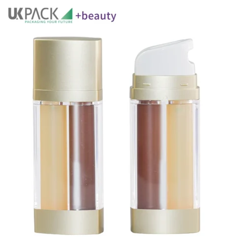 Dual Chamber Airless Treatment Pump Bottle 15ml*2 - vista 1