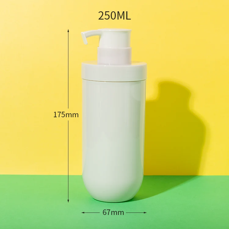 Botella airless de PP de 250 ml para acondicionador - imagen 2