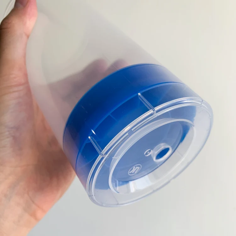 Botella airless de PP de 500 ml para acondicionador - imagen 4