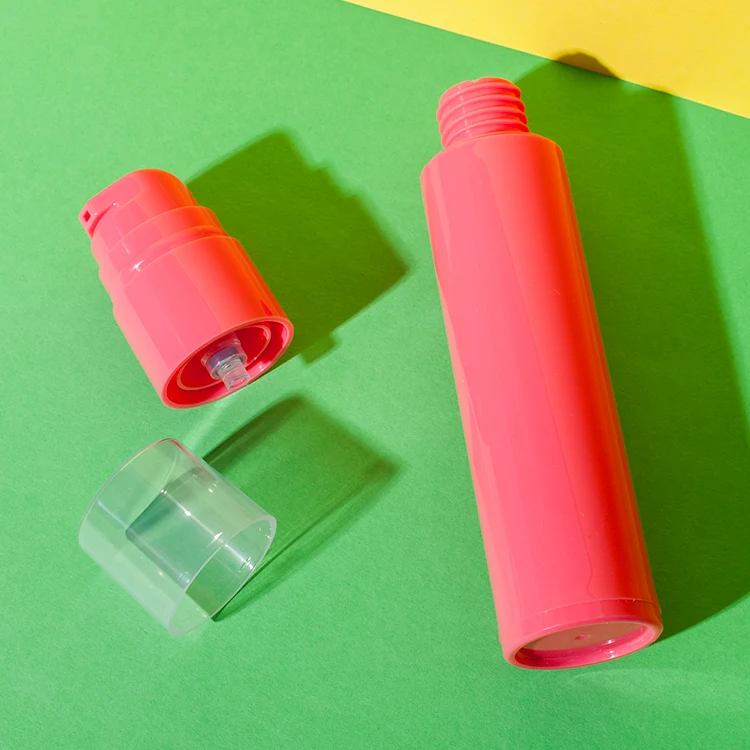 PP Plastic Airless Pump Toothpaste Bottle 60ML - vista 4