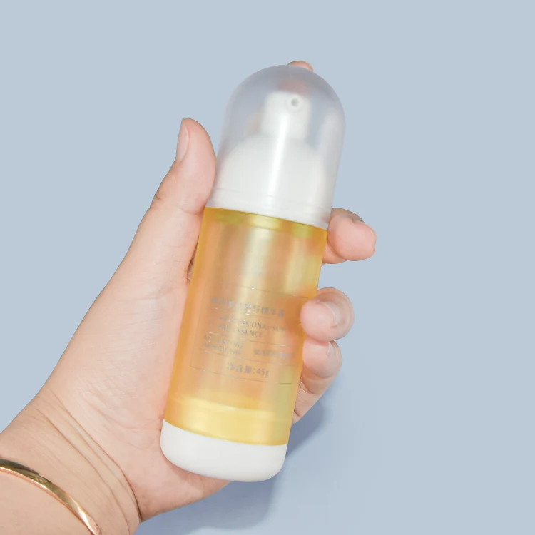 PP AS Plastic 45ml Airless Pump Bottle With Matte Surface - vista 2