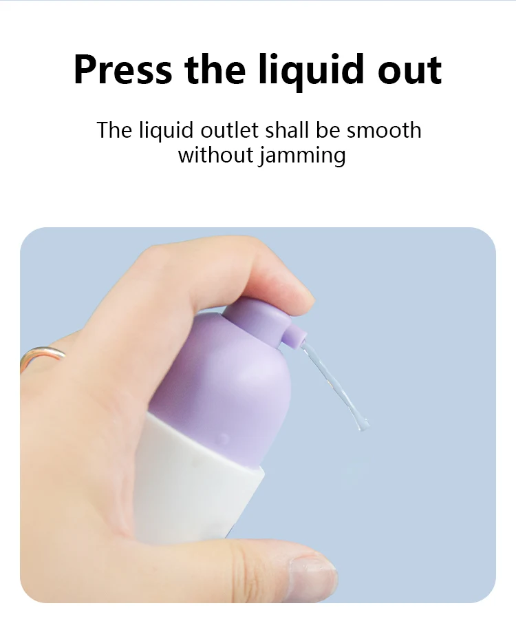PP AS Plastic 45ml Airless Pump Bottle With Matte Surface - vista 3