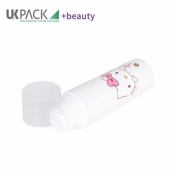 Botella airless desechable con bomba para crema cosmética - imagen 3