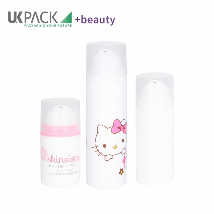 Botella airless desechable con bomba para crema cosmética - imagen 6
