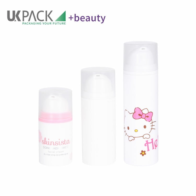Botella airless desechable con bomba para crema cosmética - imagen 7