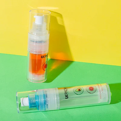 Botella airless Duo-Mix de doble cámara: diseño del envase refillable dual chamber duo-mix airless bottle - 004