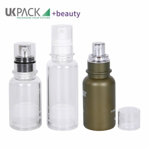 Botella airless esmerilada con bomba para base de maquillaje - imagen 1