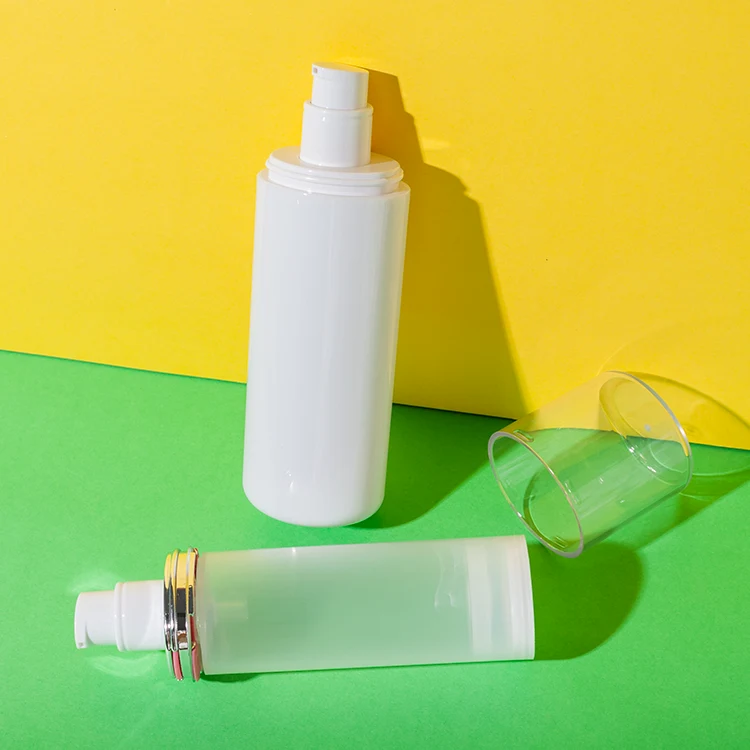 Botella airless ovalada reutilizable de PP, 30/50 ml – vista 2