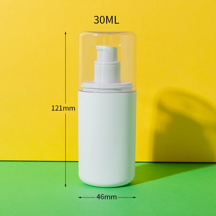 Botella airless ovalada reutilizable de PP, 30/50 ml – vista 3