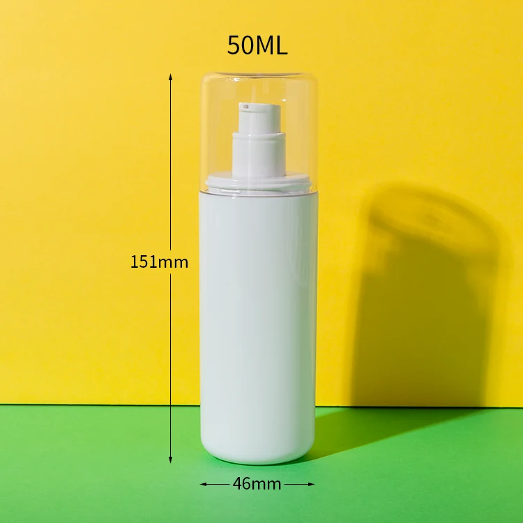 Botella airless ovalada reutilizable de PP, 30/50 ml – vista 4