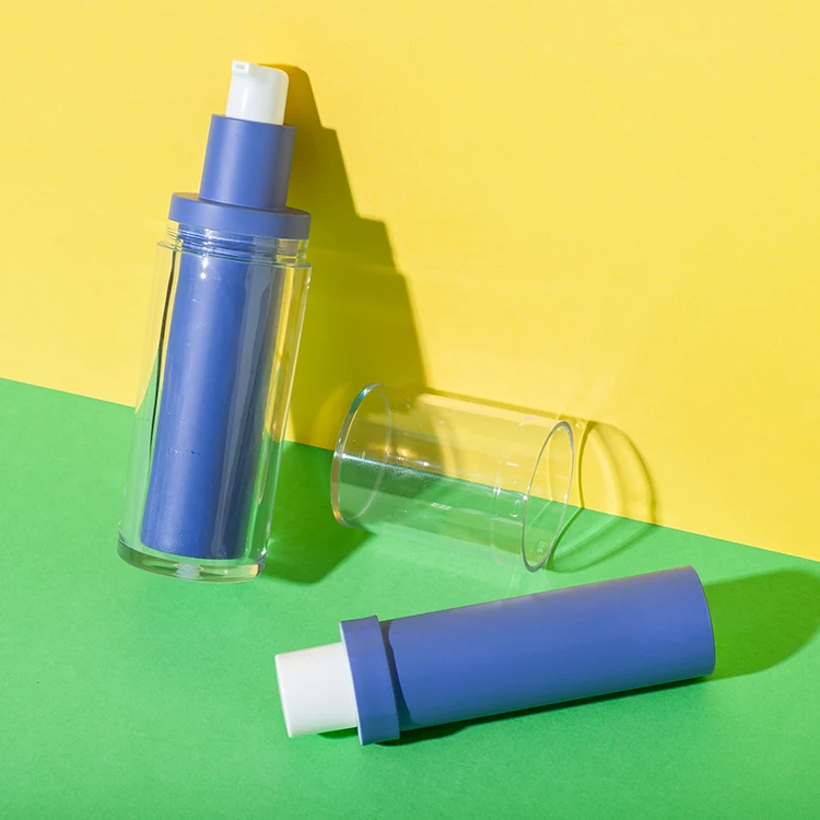 Botella airless recargable de PET para dentífrico, 30 ml – vista 4