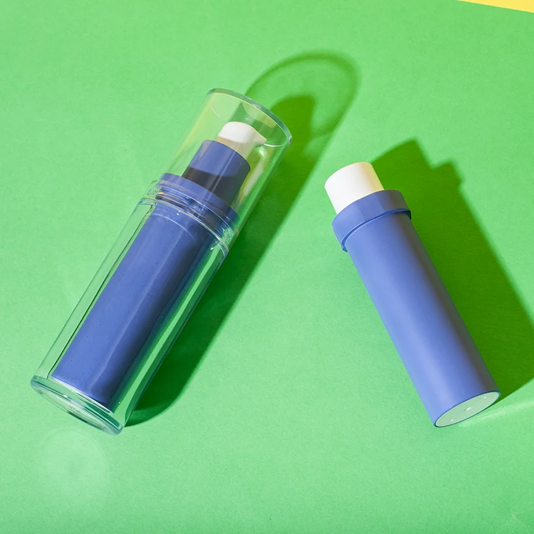 Botella airless recargable de PET para dentífrico, 30 ml – vista 5