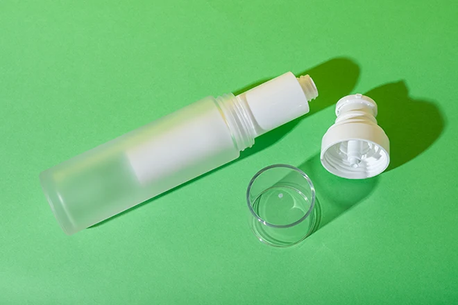 Botella airless de vidrio recargable – 4 refillable airless glass bottle 50ml - 2