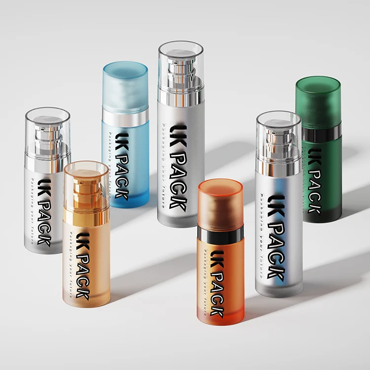 Botella airless de vidrio recargable – 6 Botella airless de vidrio recargable - sustainable refillable airless glass bottle 1 - imagen 6