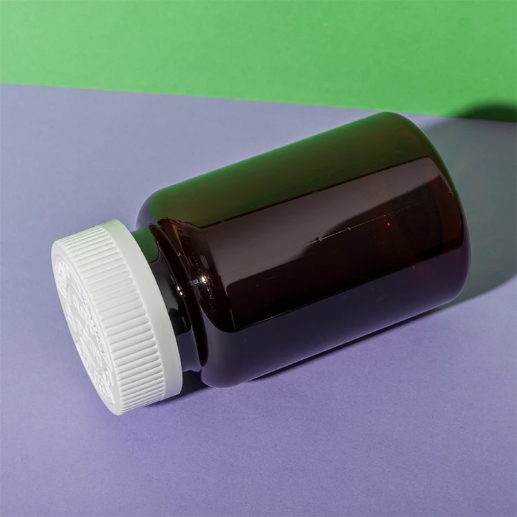 PET Plastic 200cc Pill Bottle with Child-Resistant Cap - vista 4