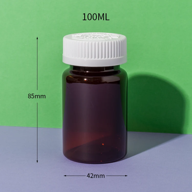 PET Plastic 100cc Vitamin C Bottle - vista 2