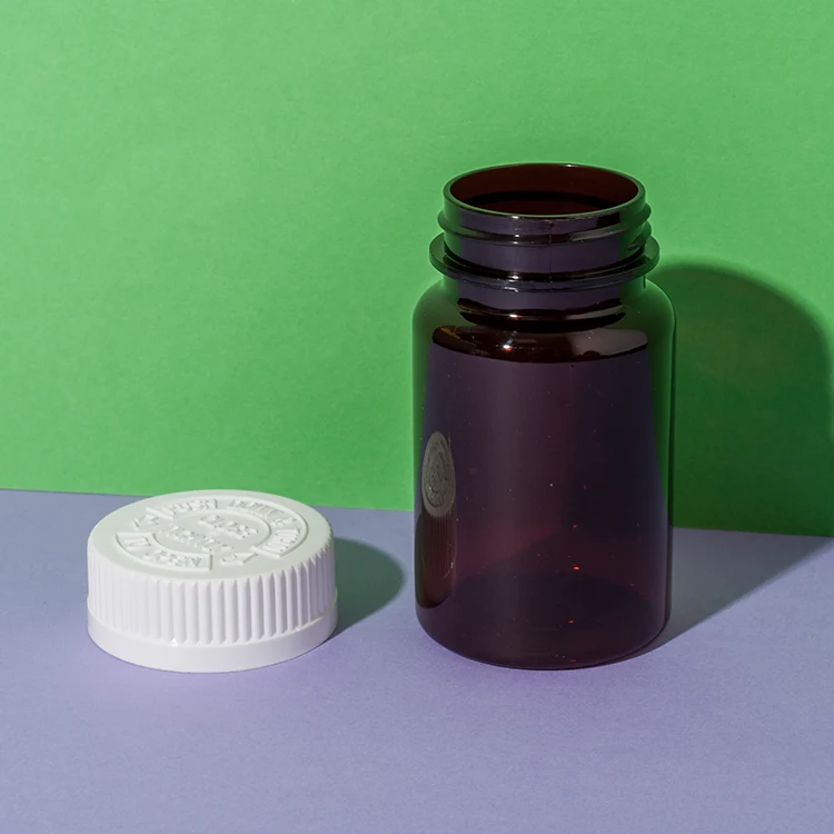PET Plastic 100cc Vitamin C Bottle - vista 3