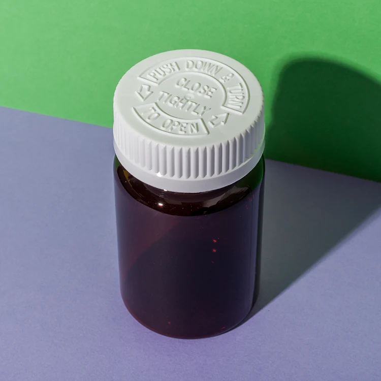 PET Plastic 100cc Vitamin C Bottle - vista 5