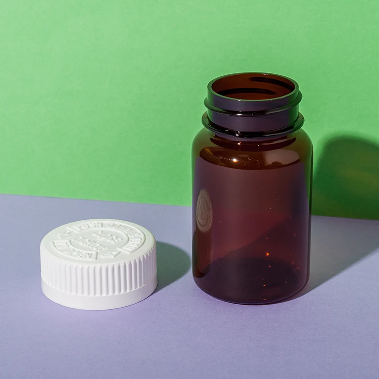 PET Plastic 60cc Vitamin C Bottle - vista 3