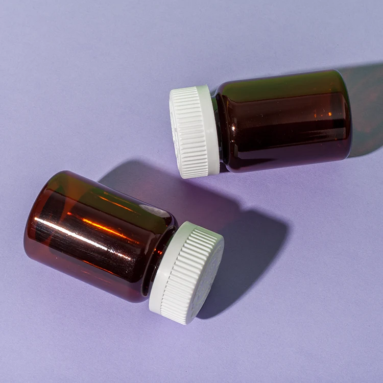 PET Plastic 60cc Vitamin C Bottle - vista 4
