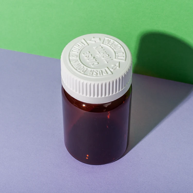 PET Plastic 60cc Vitamin C Bottle - vista 5