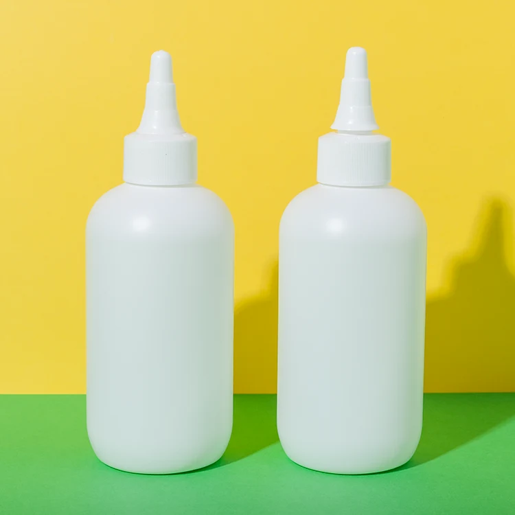 HDPE Plastic Hair Oil Bottle Applicator 200ML - vista 2