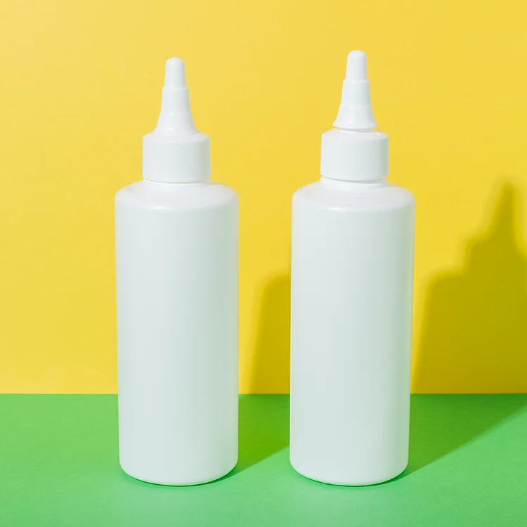 HDPE Plastic 200ML Applicator Bottle for Hair Oil - vista 3