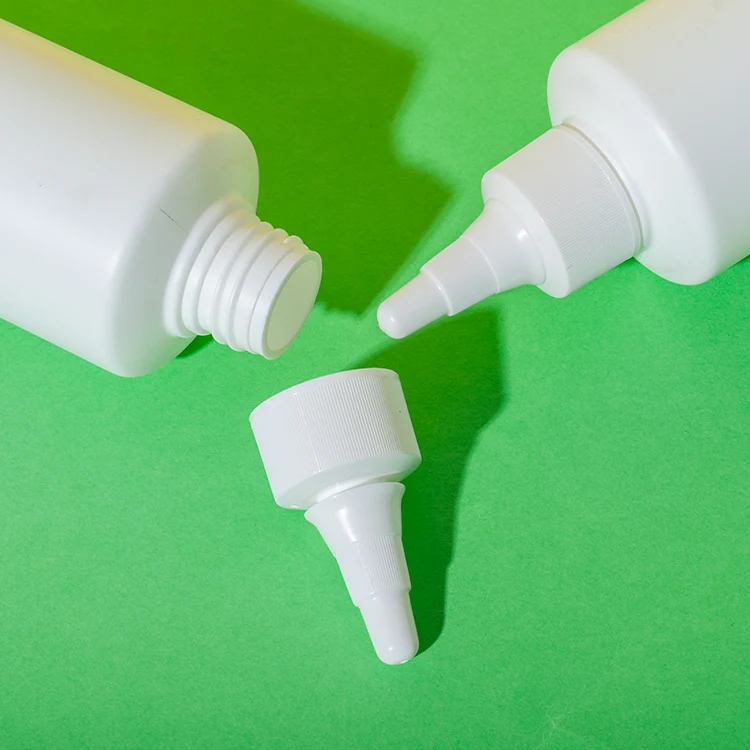 HDPE Plastic 200ML Applicator Bottle for Hair Oil - vista 4