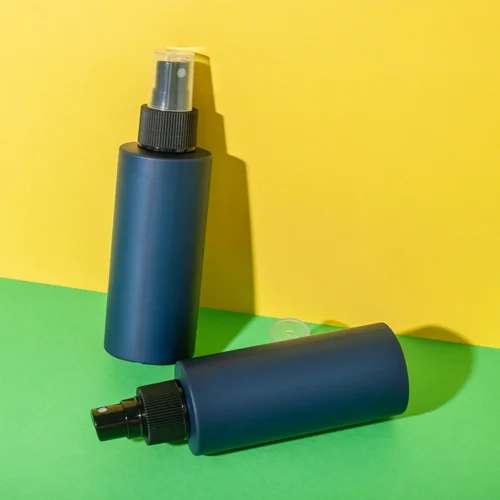 125ML HDPE Plastic Hair Spray Blue Bottle - vista 1