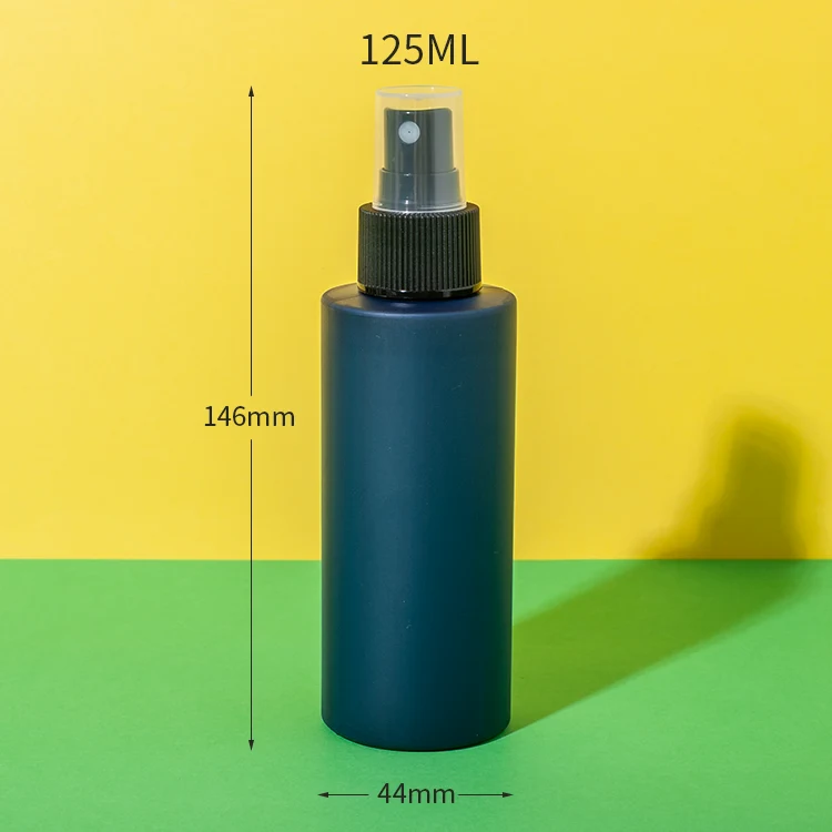 125ML HDPE Plastic Hair Spray Blue Bottle - vista 2
