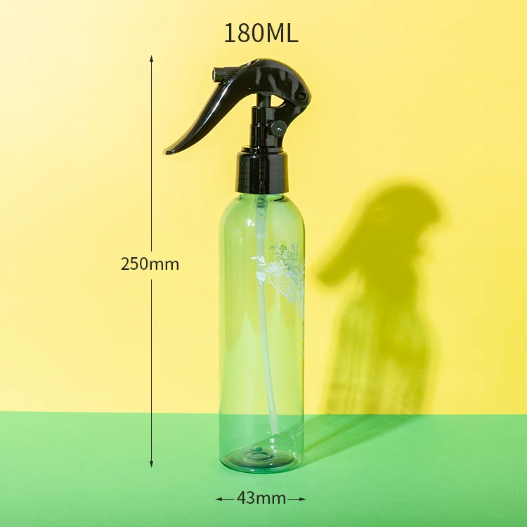 180ML PET Plastic Blue Hair Spray Bottle - vista 2