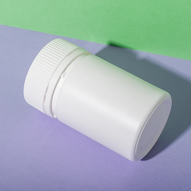White HDPE Plastic 150cc Packer Bottle for Supplement - vista 4