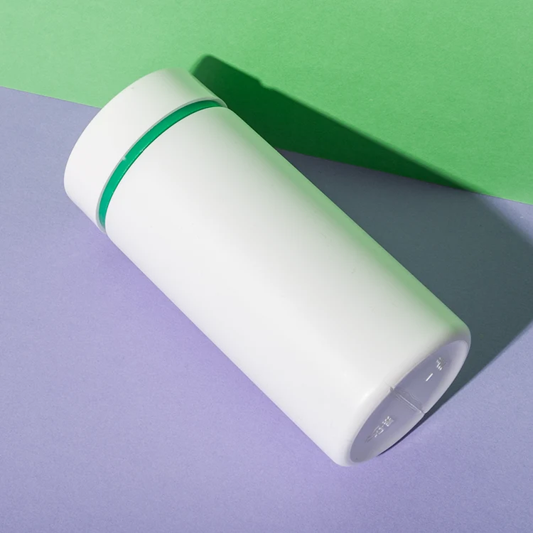 White HDPE Plastic 200cc Vitamin A Bottle - vista 5