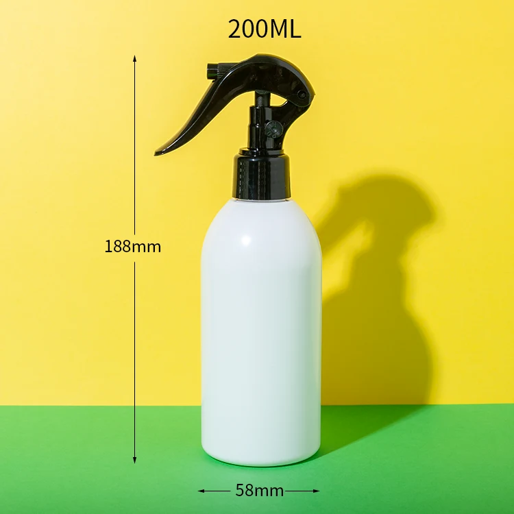 200ML PET Plastic Hair Spray White Bottle - vista 2