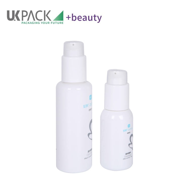 White Lotion Pump Bottle 50ml, 120ml - vista 7