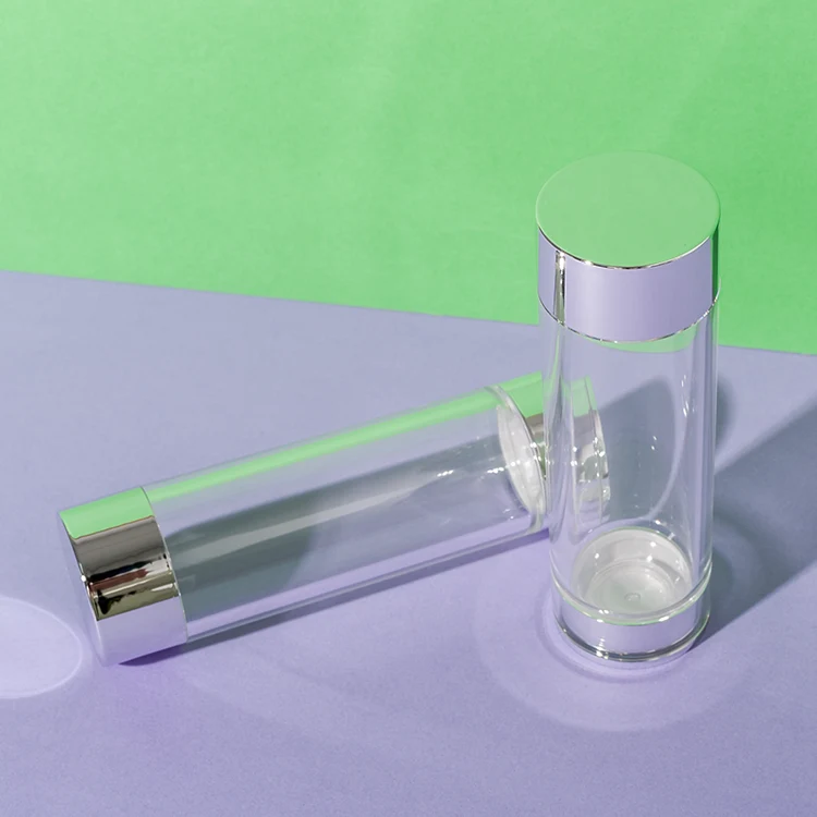 PS Clear Cylindrical Supplement Bottle 50ML - vista 5