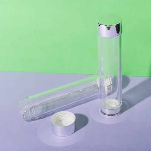 PS Clear Cylindrical Supplement Bottle 70ML - vista 1