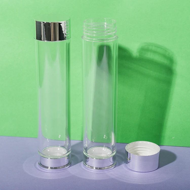 PS Clear Cylindrical Supplement Bottle 70ML - vista 4