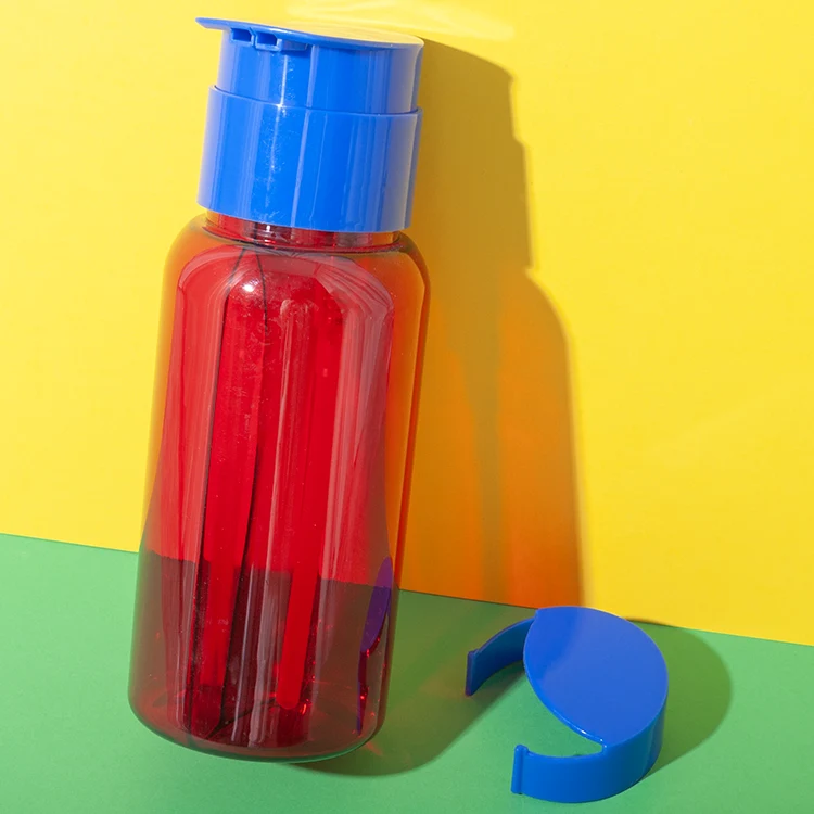 pet doble cámara champú pump botella 250ml and 250ml 1 — imagen 1