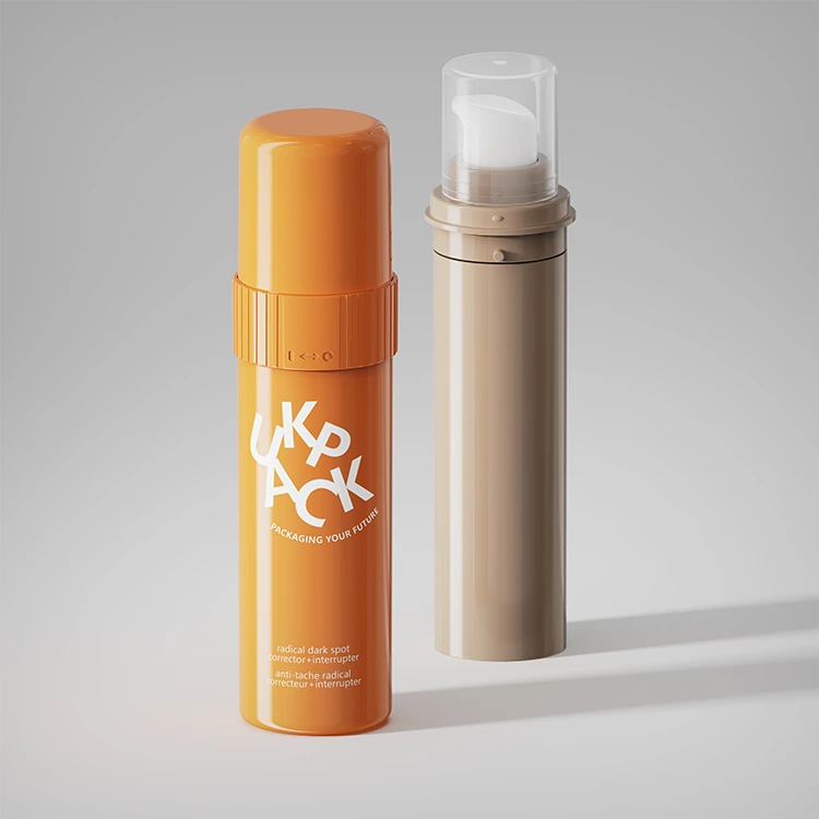 Botella cosmética airless reutilizable de PP, 30/50 ml – vista 1