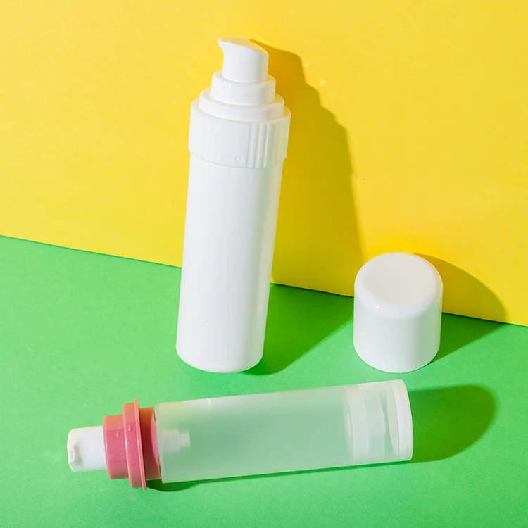 Botella cosmética airless reutilizable de PP, 30/50 ml – vista 2