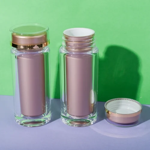 PS and PP Double Layer Supplement Bottle 70ML - vista 1