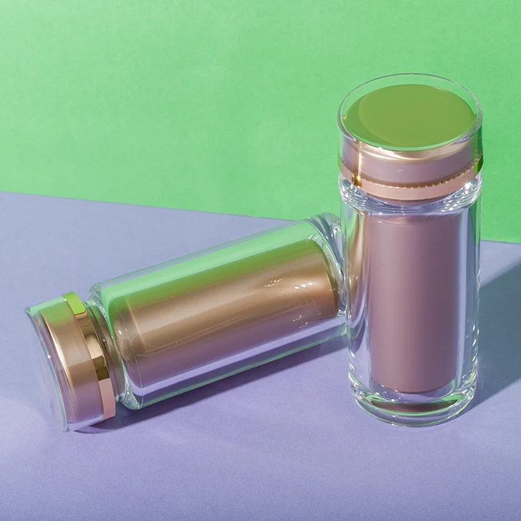 PS and PP Double Layer Supplement Bottle 70ML - vista 4