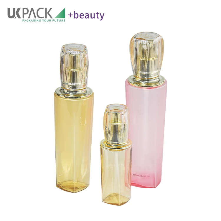 Luxury Essence Water Bottle 50ml 150ml 200ml for Low-viscosity Skincare Products - vista 5