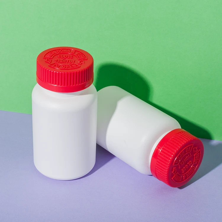 Child-Resistant 150cc HDPE Capsule Bottle - vista 1