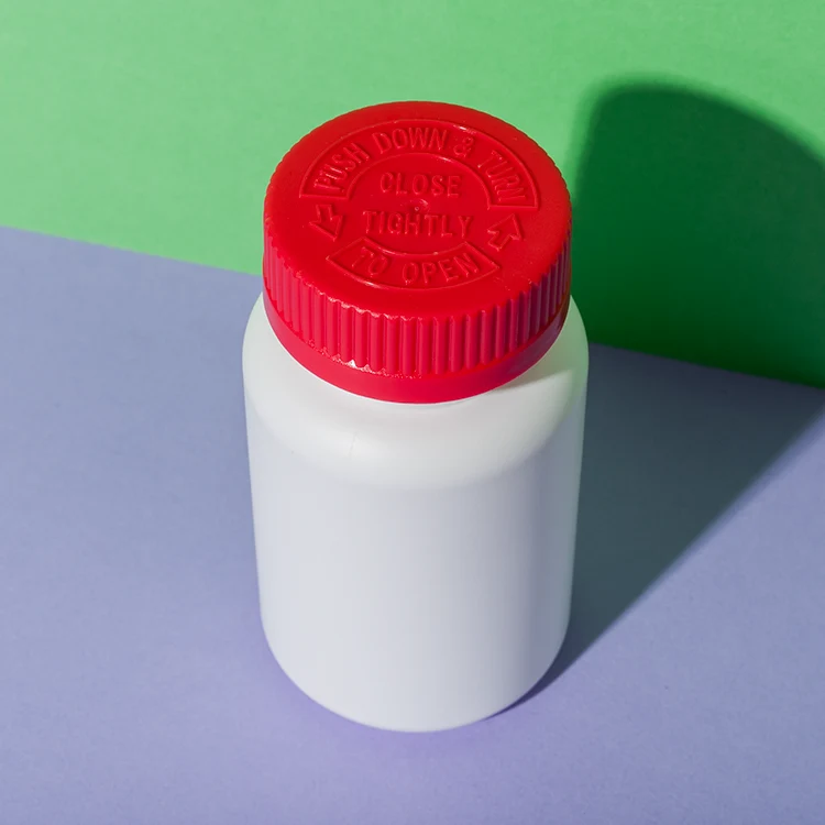 Child-Resistant 150cc HDPE Capsule Bottle - vista 6